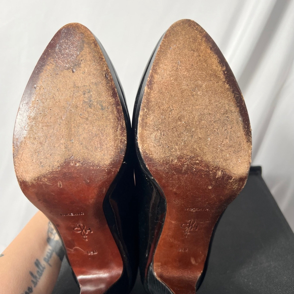 Cole Haan Nike Air Patent Leather Black Pumps Size 8.5 - Picture 10 of 14